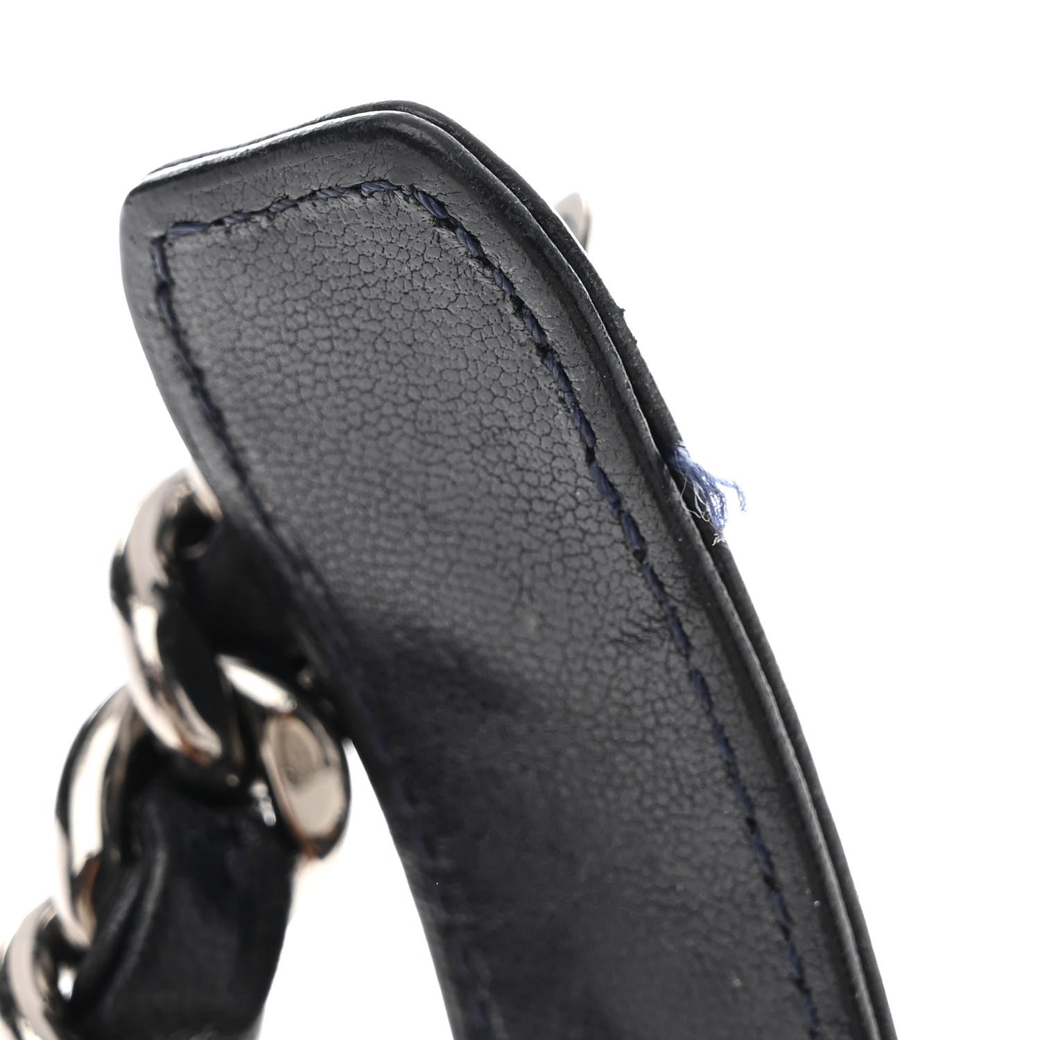 Crumpled Calfskin Shearling Sheepskin Quilted Medium Chanel 19 Flap Navy