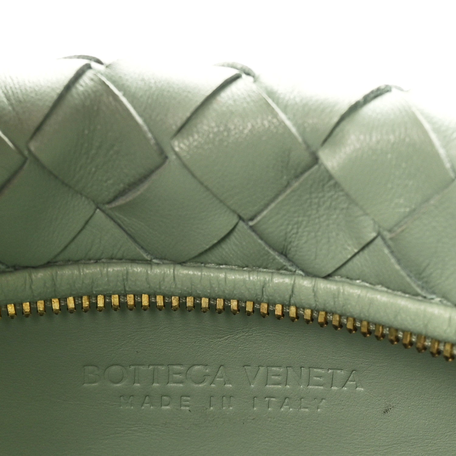 Nappa Intrecciato Small Jodie New Sauge