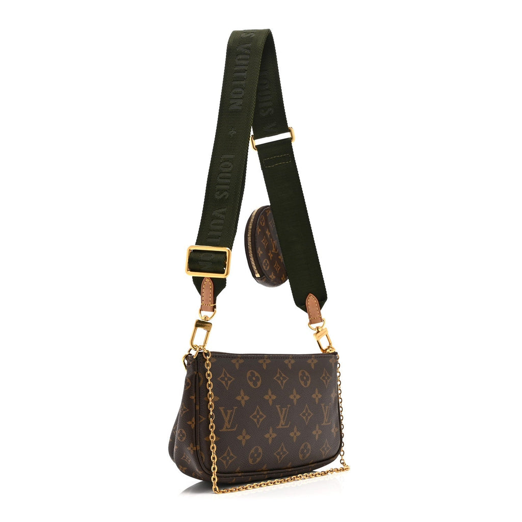 Monogram Multi Pochette Accessories Kaki