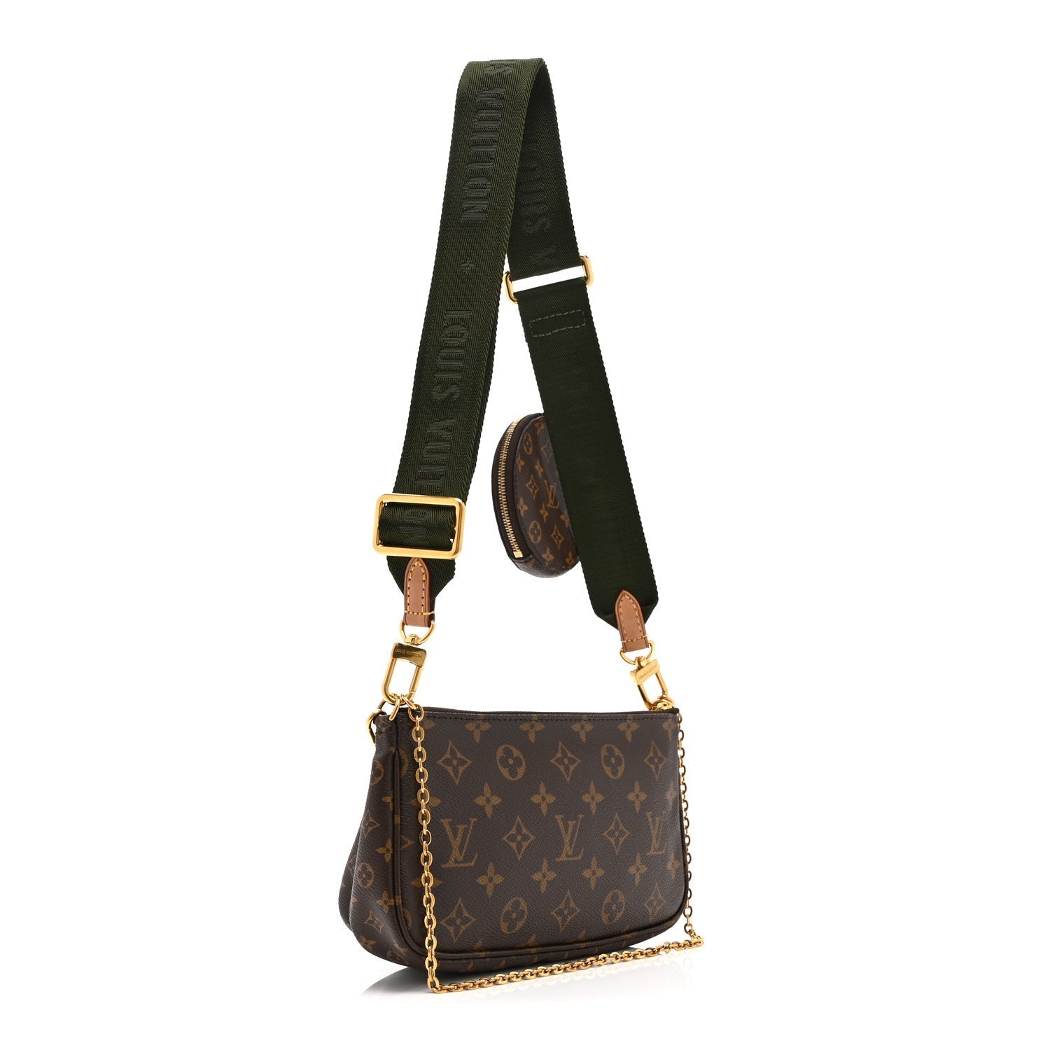 Monogram Multi Pochette Accessories Kaki