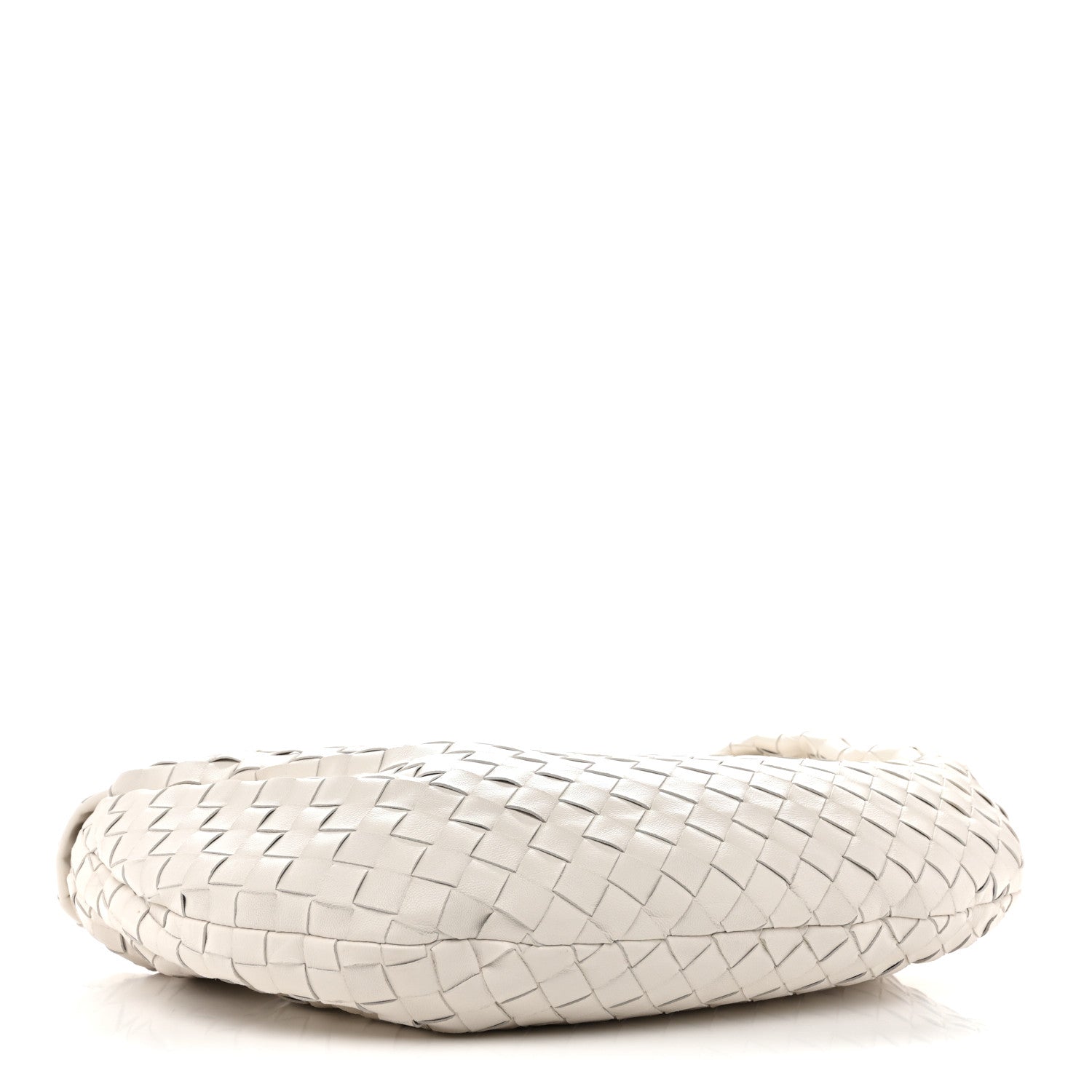 Nappa Intrecciato Small Jodie Hobo White