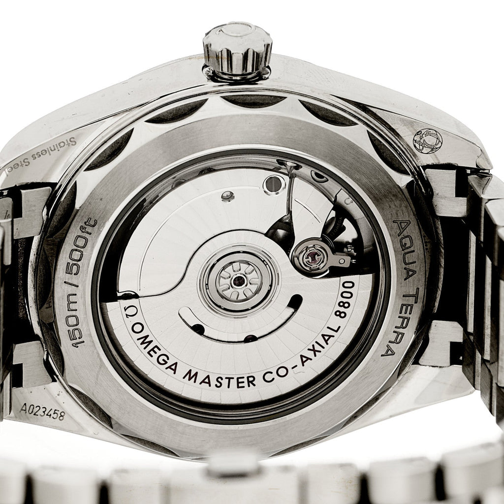 Stainless Steel 38mm Seamaster Aqua Terra Master Co-Axial Chronometer Automatic Watch Red 220.10.38.20.13.003