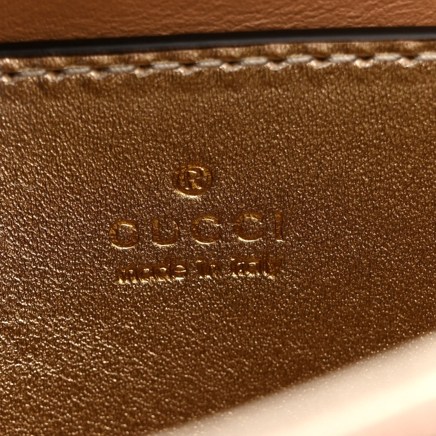 Metallic Faded Nappa Mini Jackie 1961 Copper