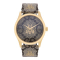 Stainless Steel Canvas 38mm G-Timeless GG Supreme Bee Quartz Watch Brown