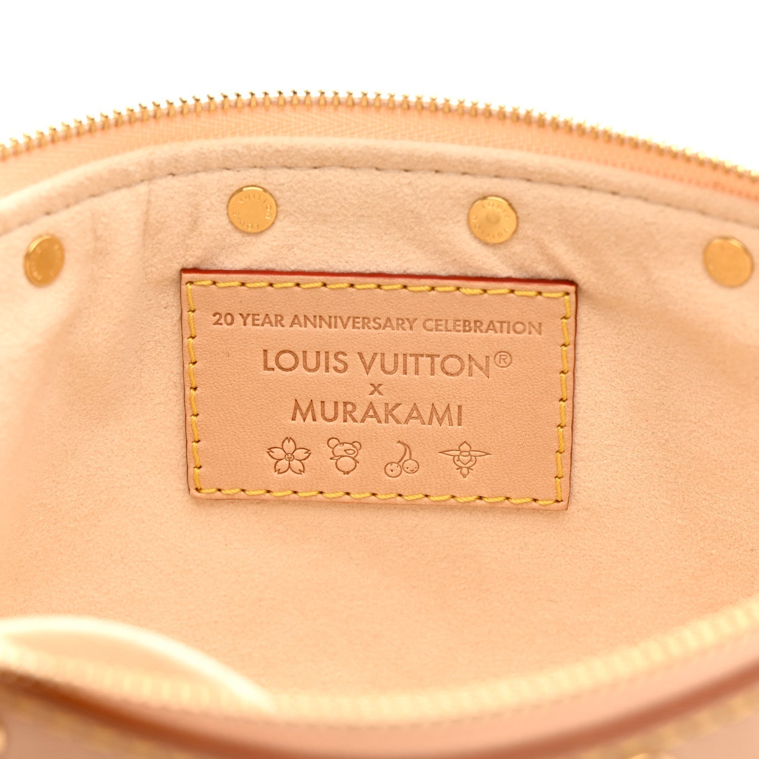 LV X TM Monogram Multicolor Pochette Accessories White