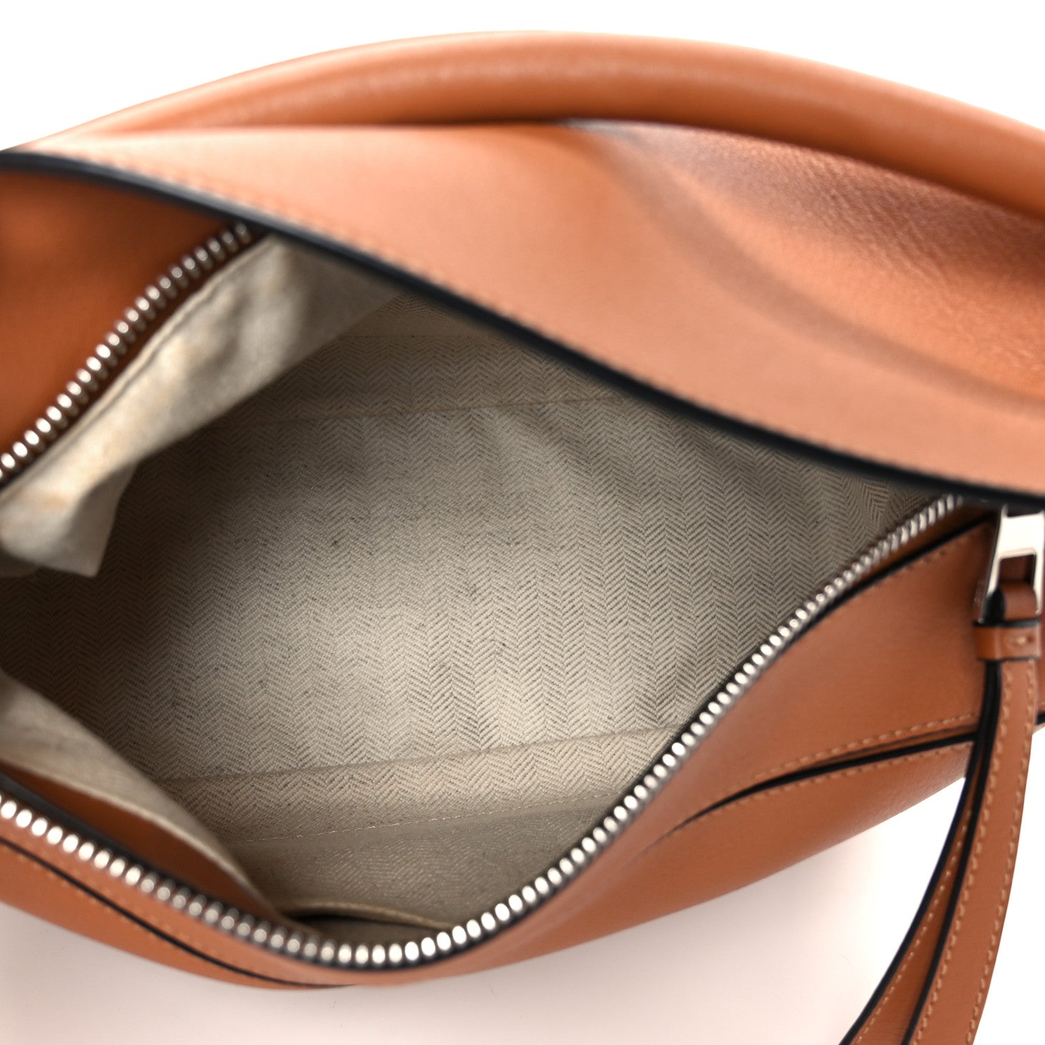 Calfskin Small Puzzle Bag Tan