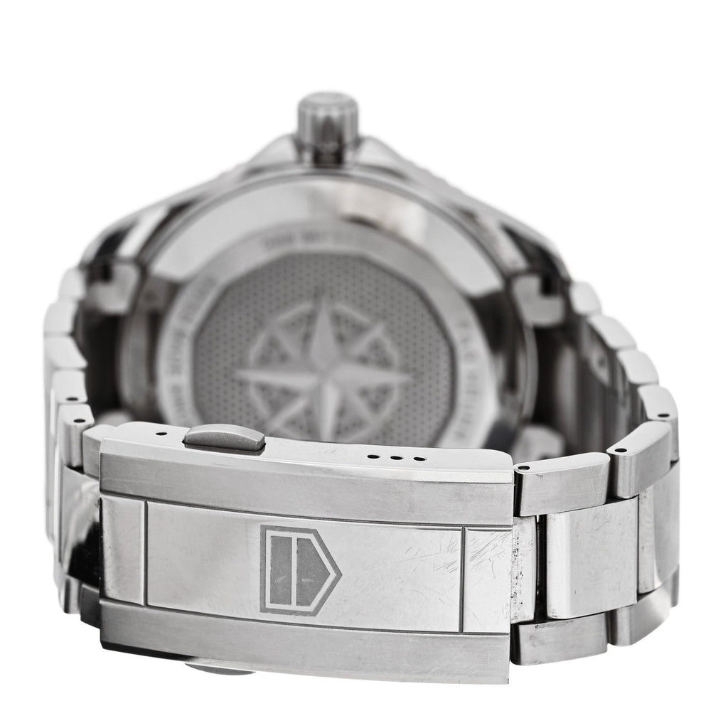 Stainless Steel 40mm Aquaracer Professional 200 Solargraph Automatic Watch Red WBP2114
