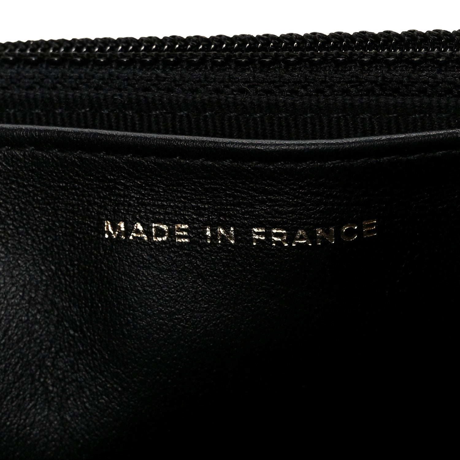Caviar Quilted Boy Wallet On Chain WOC Black
