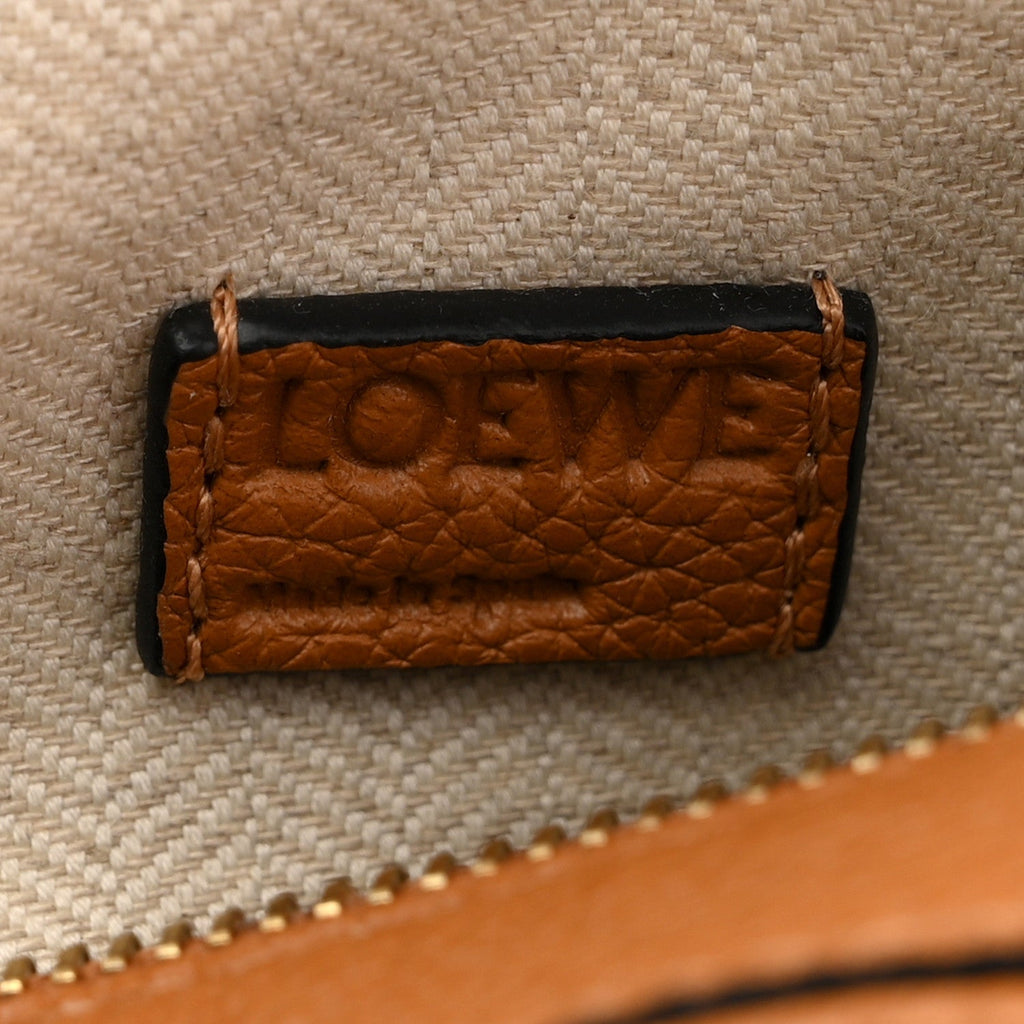 Grained Calfskin Mini Puzzle Bag Tan