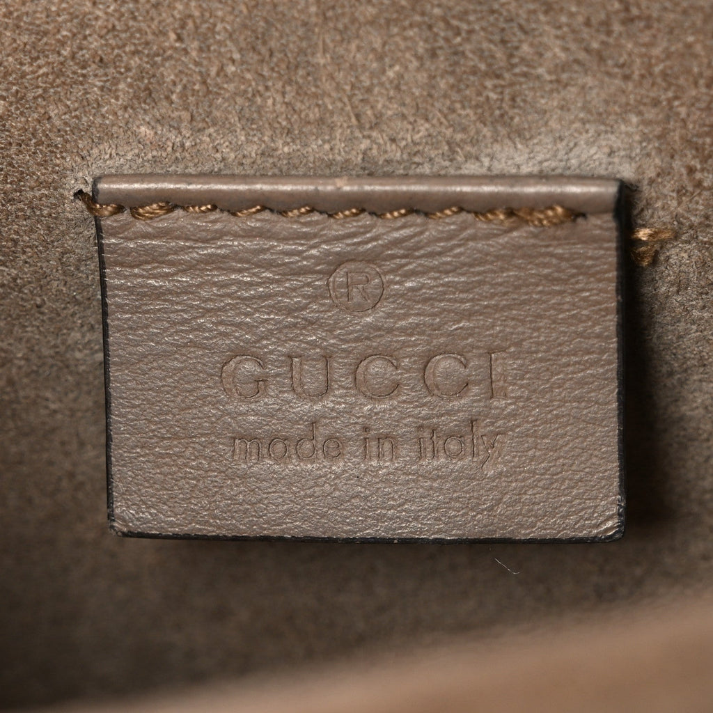 GG Supreme Monogram Mini Dionysus Shoulder Bag Taupe