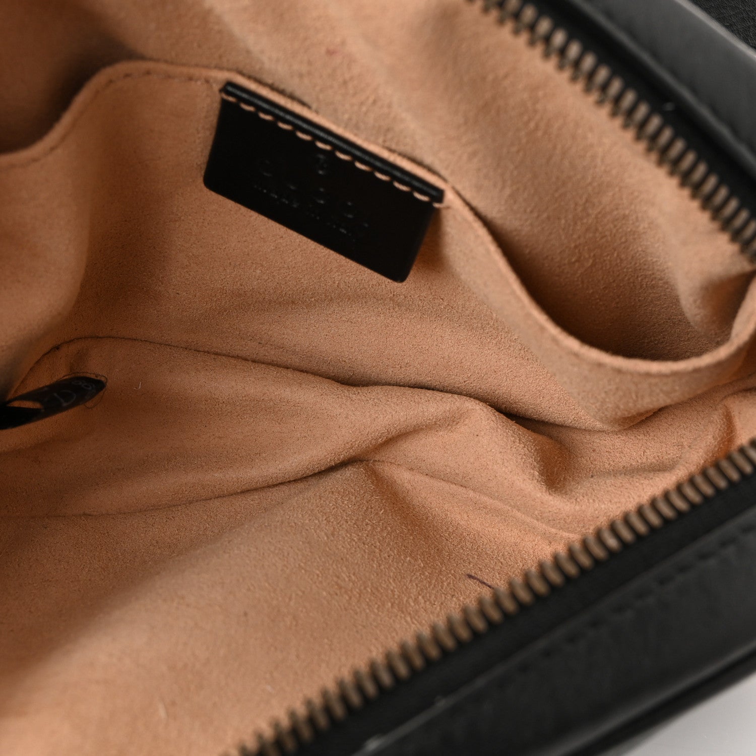 Calfskin Matelasse GG Marmont Belt Bag 85 34 Black