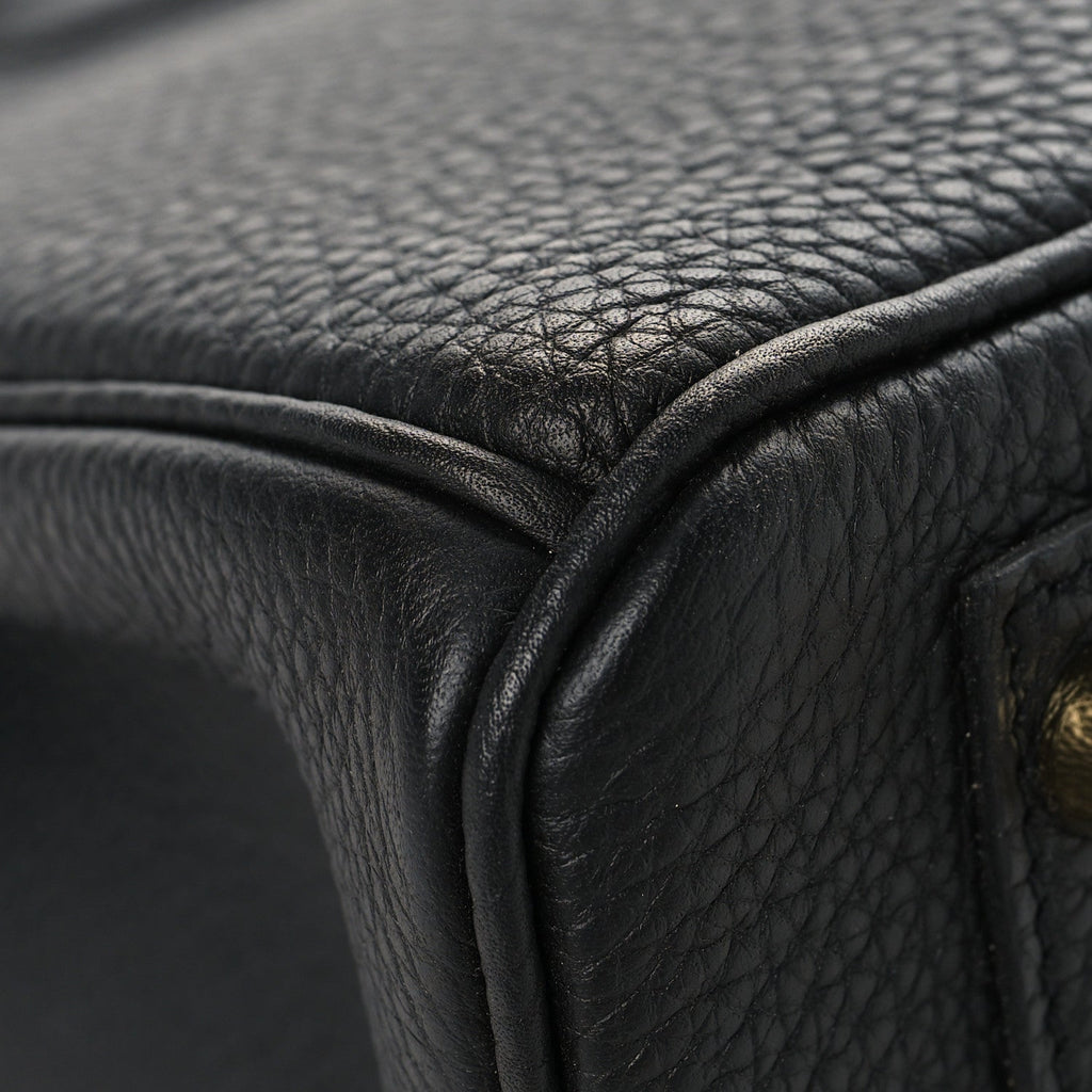 Togo Birkin 30 Black