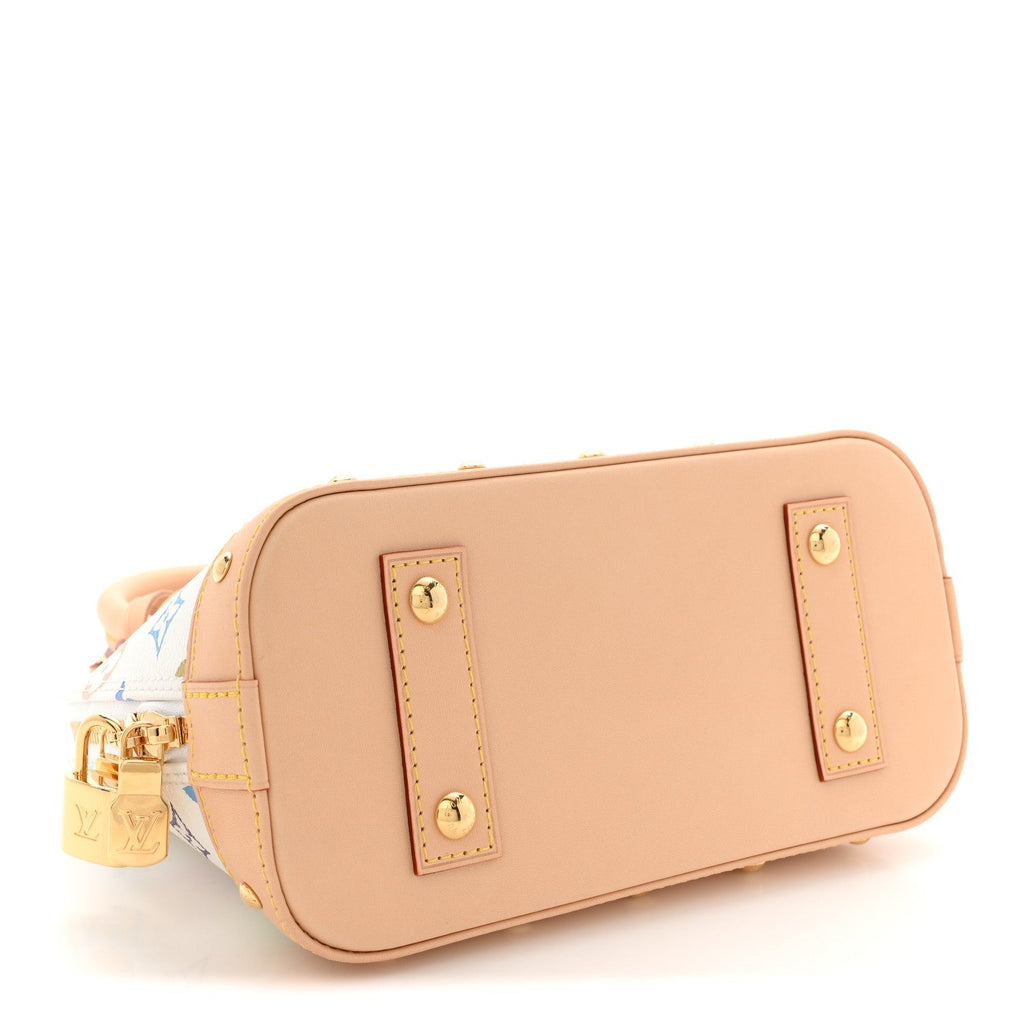 LV X TM Monogram Multicolor Alma BB White