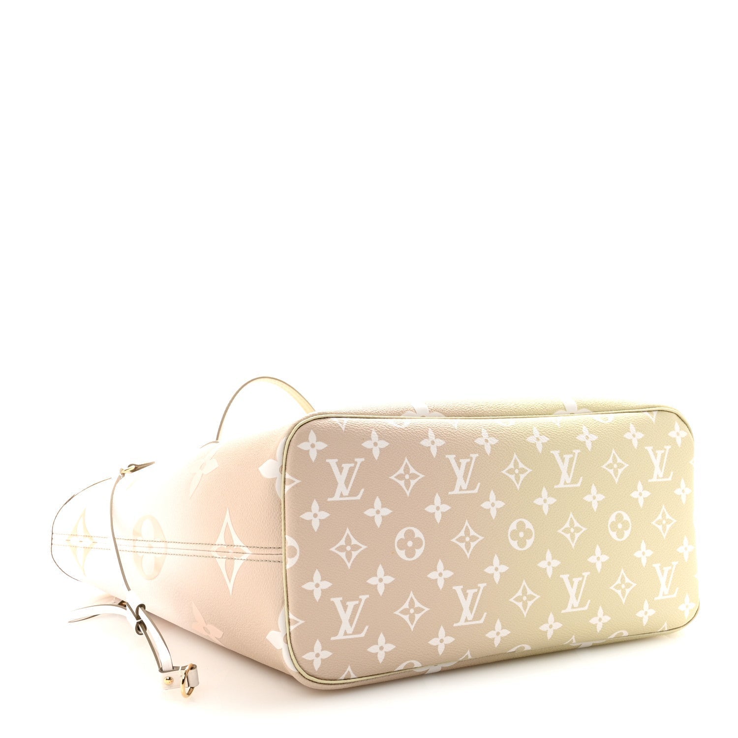 Monogram Giant Spring In The City Neverfull MM Sunset Kaki