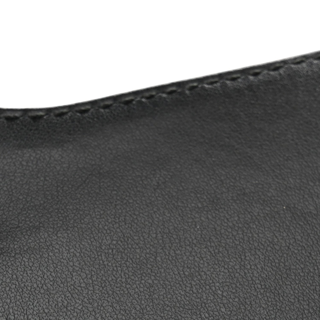 Calfskin Matelasse Small GG Marmont Shoulder Bag Black