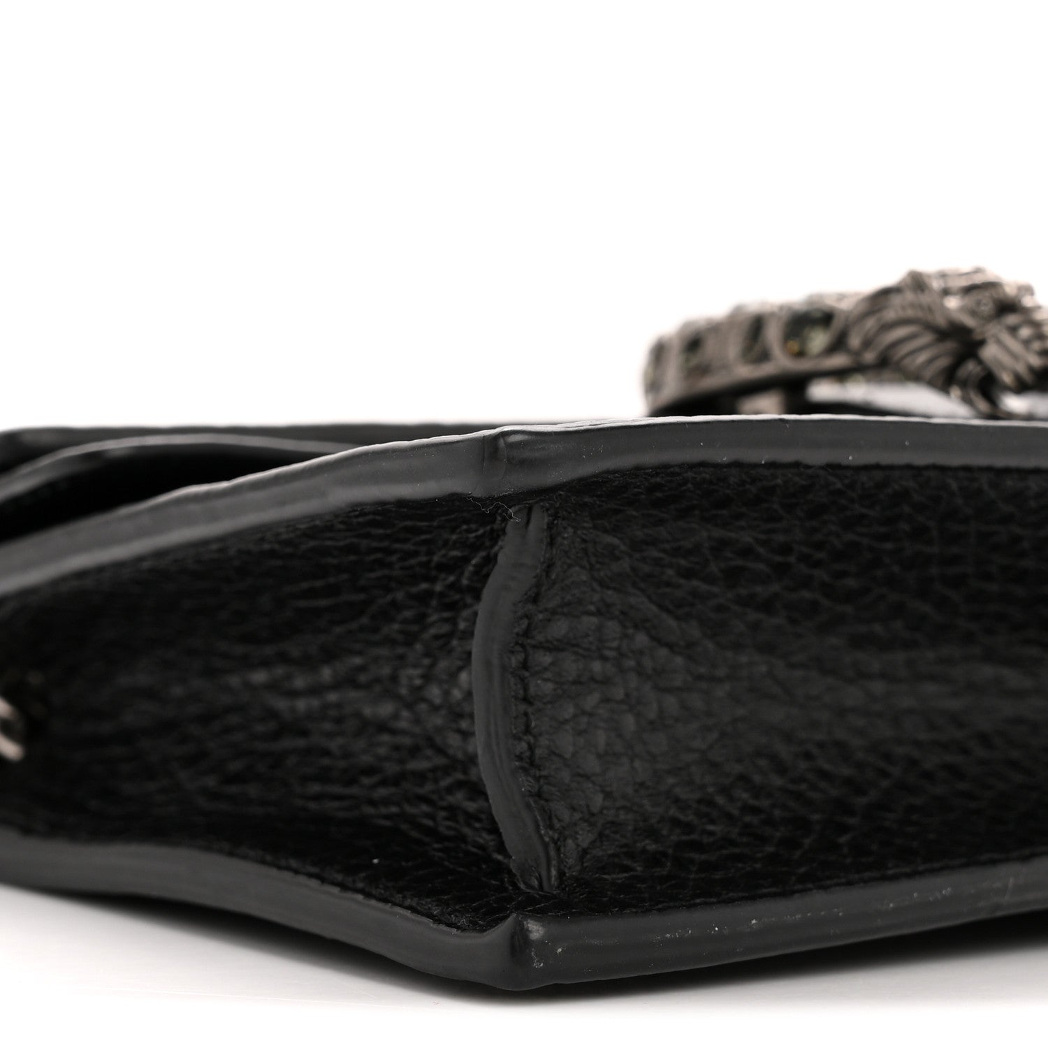 Calfskin Super Mini Dionysus Shoulder Bag Black