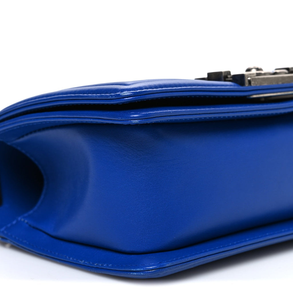 Galuchat Stingray Small Boy Flap Blue