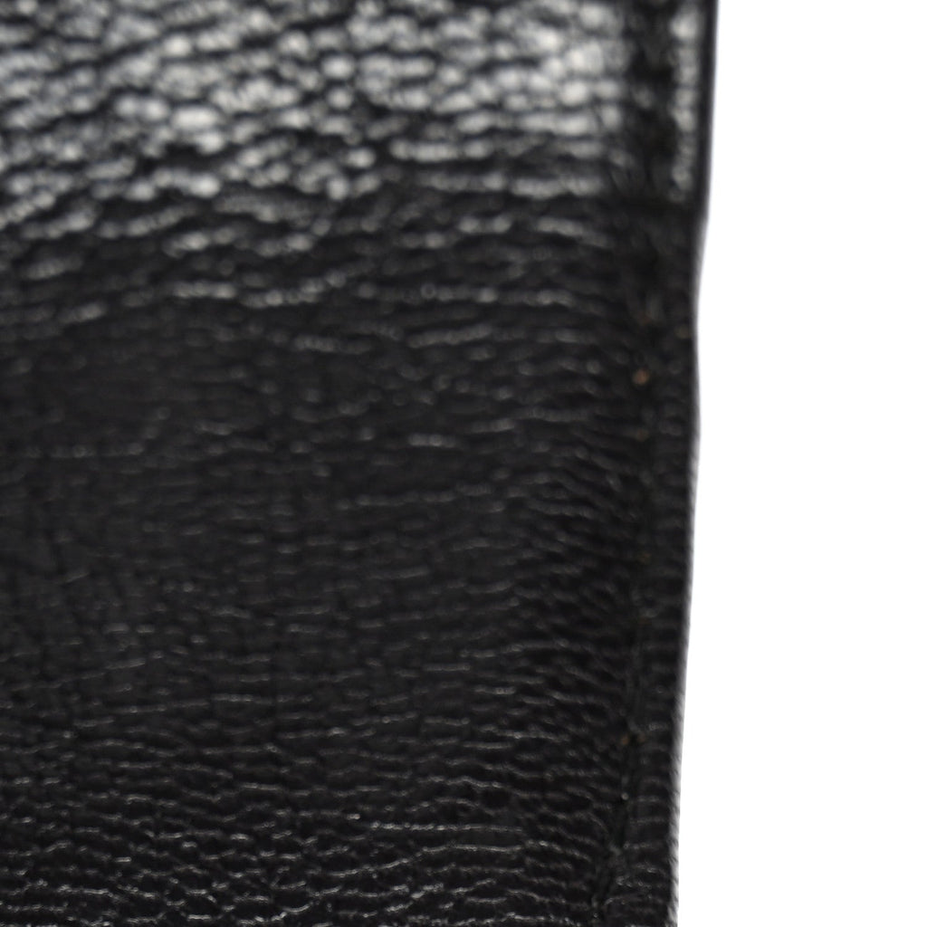 Goatskin Ombre Faded Quilted Large Boy Flap Grey