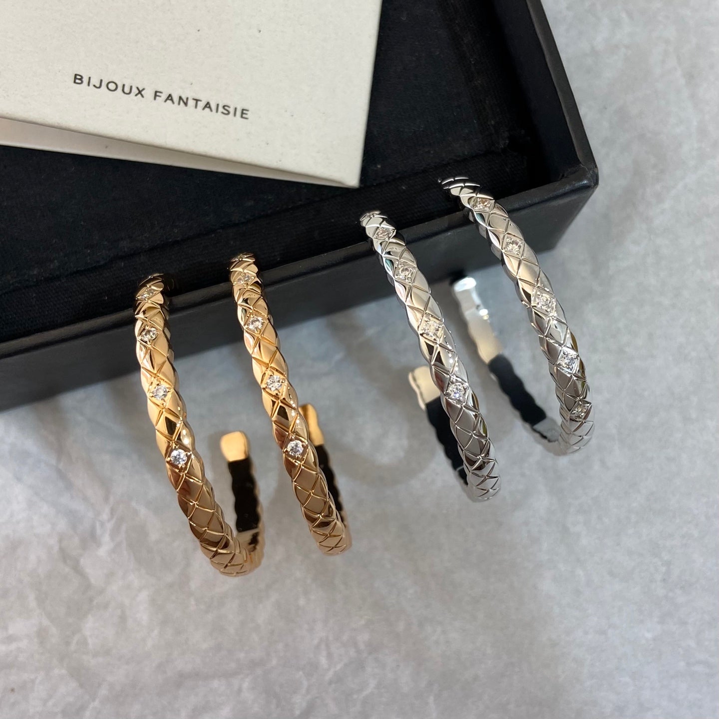 Chanel Coco Crush Earring Hoops