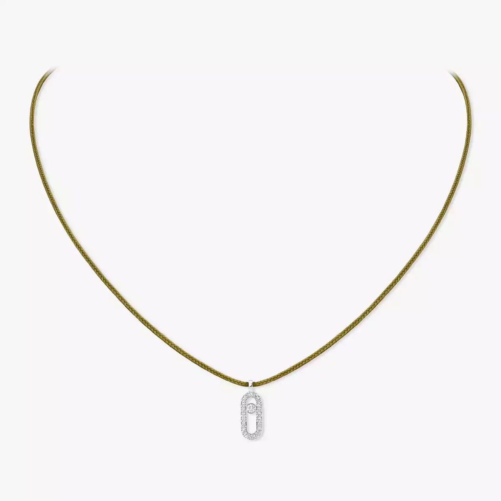 Messika CARE(S) Cord Pavé Necklace Diamond Necklace